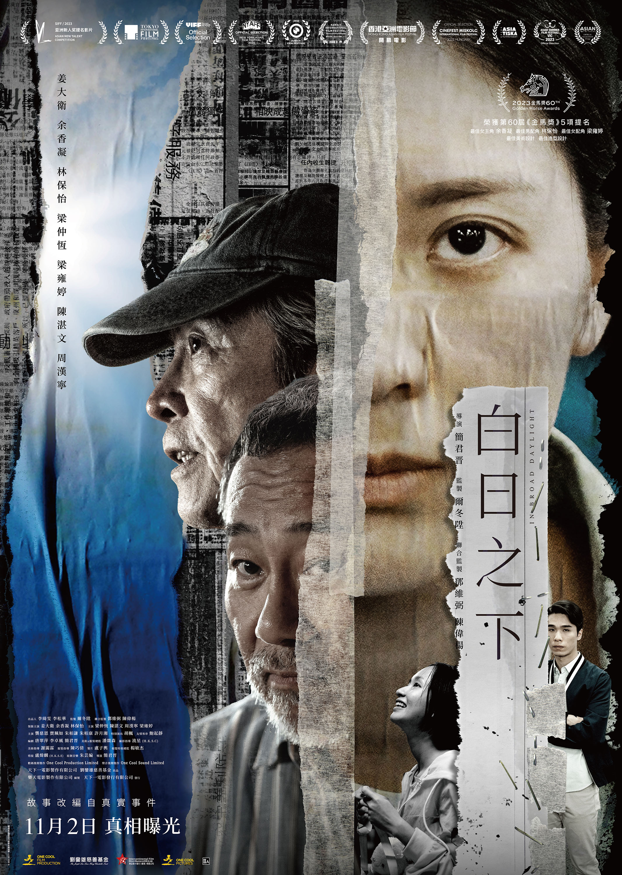 Sponsorship for "In Broad Daylight" to participate in "The 25th Shanghai International Film Festival" (Competition Section)